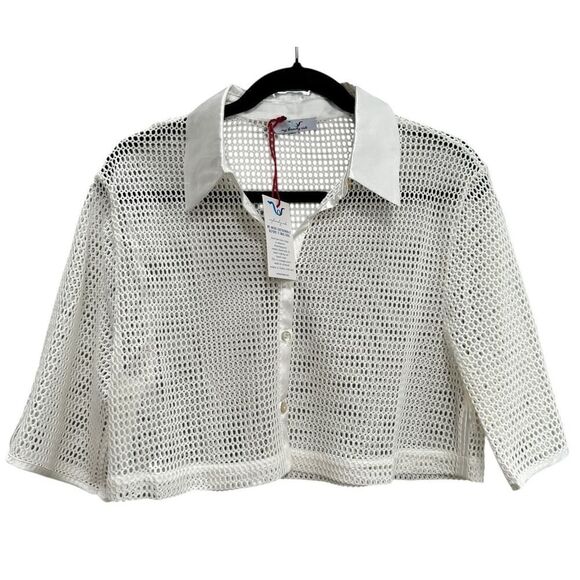 MYBEACHYSIDE Camelia Crop Top - Size M - NWT - Picture 3 of 5